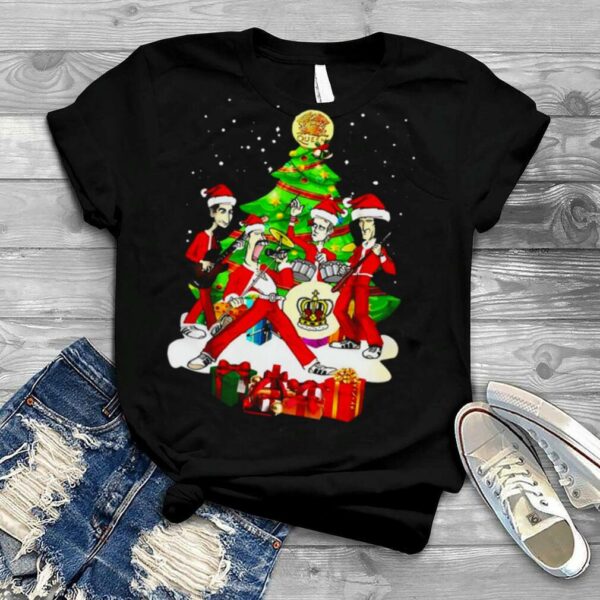 Queen Band Christmas Tree shirt