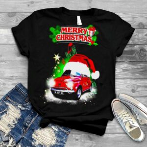 Red Fiat 500 For Christmas shirt