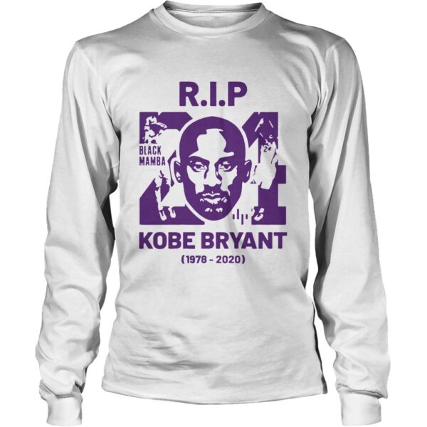 Rip Kobe Bryant 24 Black Mamba 1978 2020 shirt