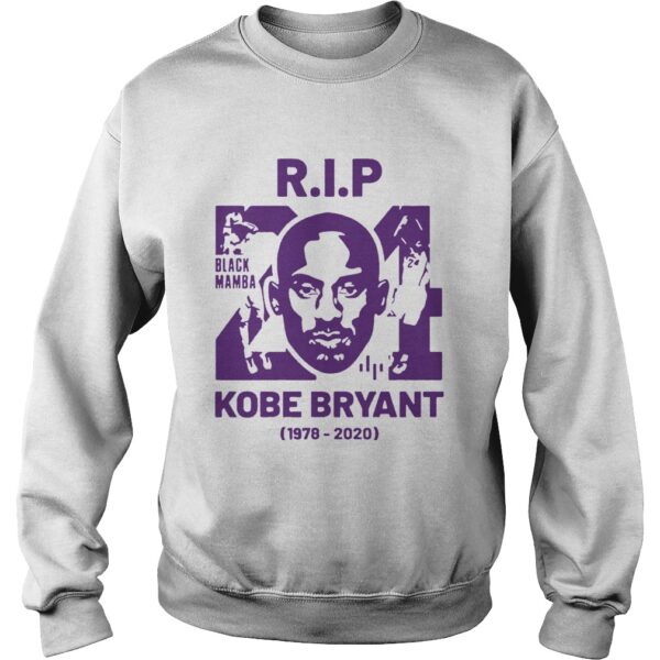 Rip Kobe Bryant 24 Black Mamba 1978 2020 shirt