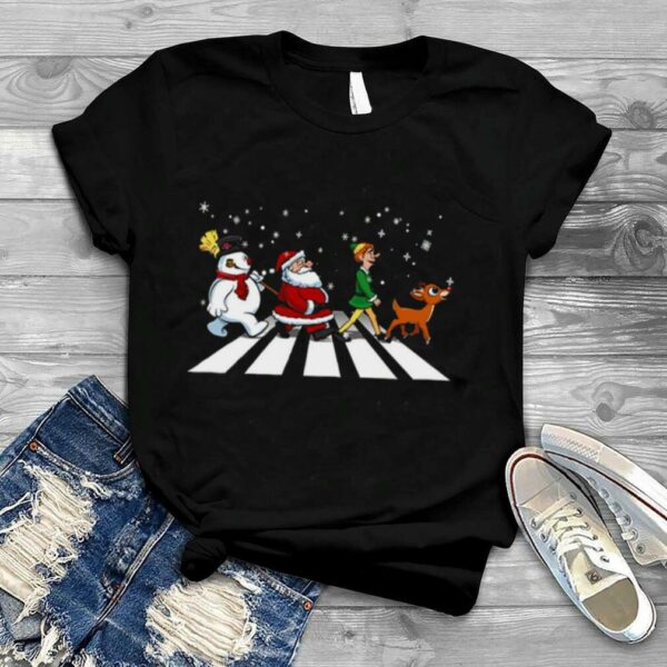 Road Abey Road Parody Design Christmas shirt