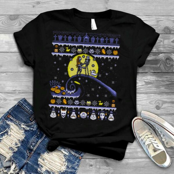 Romantic Nightmare Before Christmas Holidays Design shirt