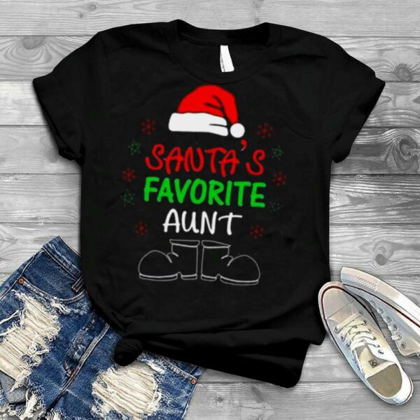 Santa’s favorite aunt family Christmas bape Shirt