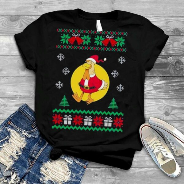 Santa Chicken Tree Christmas 2022 shirt