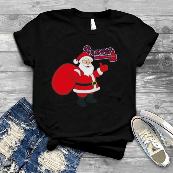 Santa Claus Atlanta Braves MLB Christmas 2022 shirt