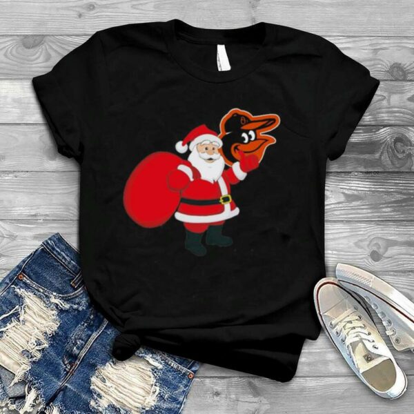 Santa Claus Baltimore Orioles MLB Christmas 2022 shirt