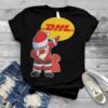 Santa Claus Dhl Excellence Simply Delivered Christmas Shirt