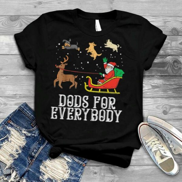 Santa Claus Dogs For Everybody Christmas Shirt