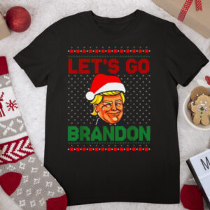 Santa Donald Trump Let’s Go Brandon Ugly Christmas Shirt