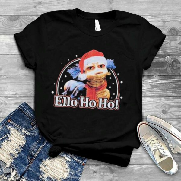 Santa Ello Ho Ho Merry Christmas shirt