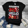 Santa Goodbye 2022 hello 2023 Christmas sweater