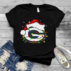 Santa Green Bay Packers Logo Lights Christmas shirt