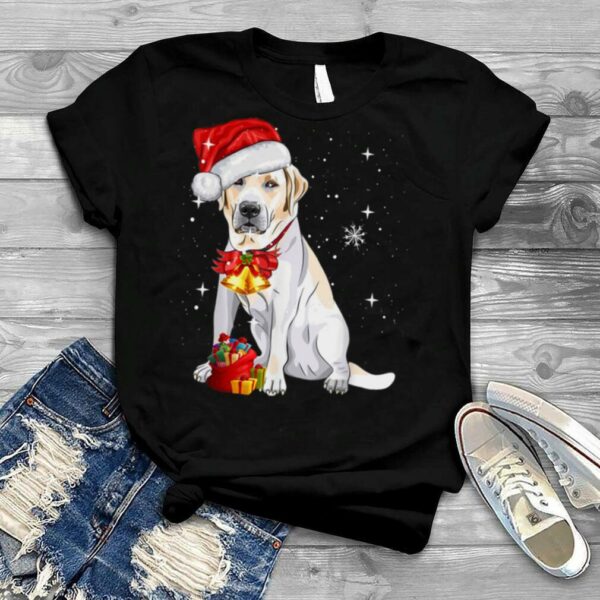 Santa Labrador Retriever Christmas T Shirt