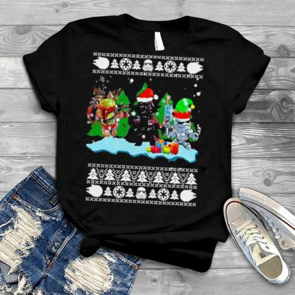 Santa Lovely star war 2022 ugly Christmas sweater