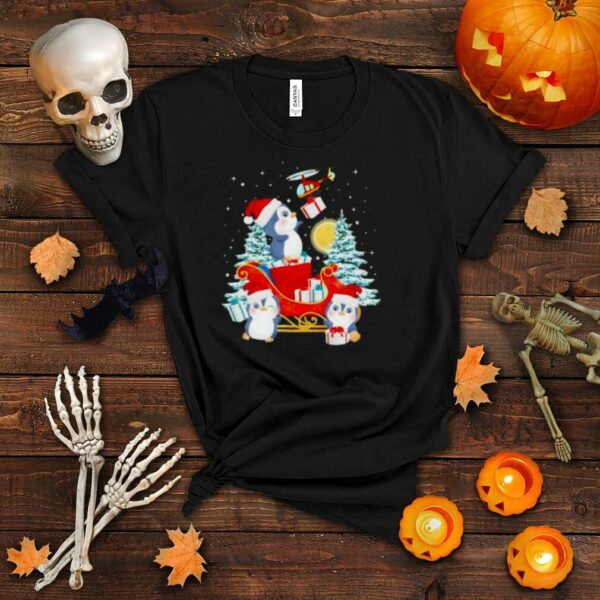 Santa Penguin 2021 Merry Christmas shirt