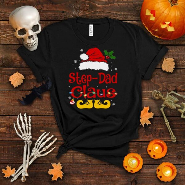 Santa StepDad Claus Christmas Matching Family Shirt