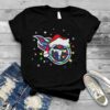 Santa Tennessee Titans Logo Lights Christmas Shirt