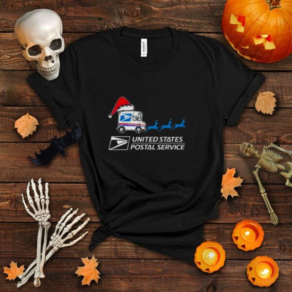 Santa United States Postal Service Christmas shirt