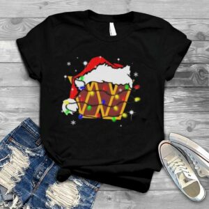 Santa Washington Commanders Logo Lights Christmas Shirt