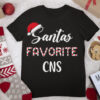 Santa’s Favorite CNS Christmas T Shirt