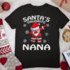 Santa’s Favorite Nana Christmas T Shirt