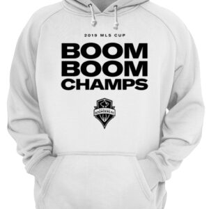 Seattle Sounders FC Boom Boom Champs 2019 MLS Cup shirt 2 Seattle Sounders FC Boom Boom Champs 2019 MLS Cup shirt 3