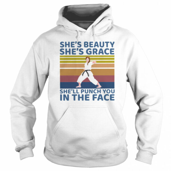 She’s Beauty She’s Grace She’ll Punch You In The Face Vintage shirt