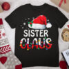 Sister Claus Matching Family Christmas Pajamas Xmas Santa T Shirt