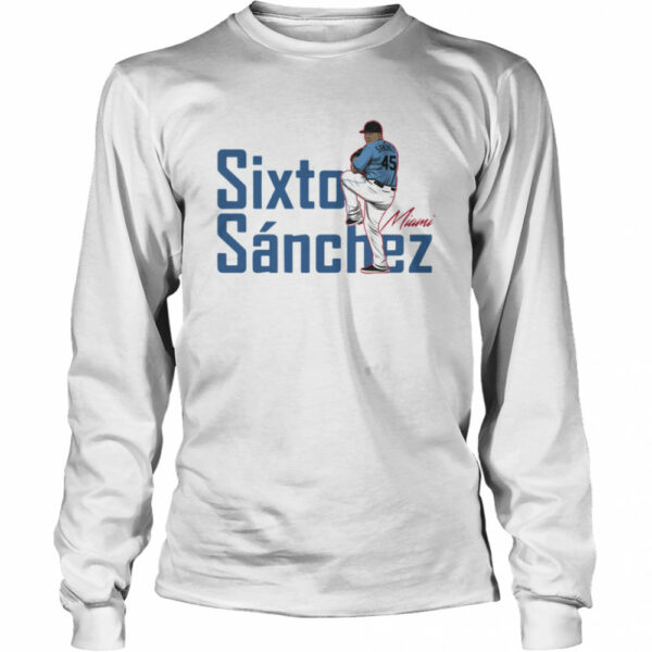 Sixto Sanchez Miami Marlins 2021 shirt