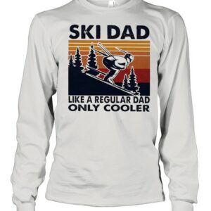 Ski dad like a regular dad only cooler vintage shirt 1