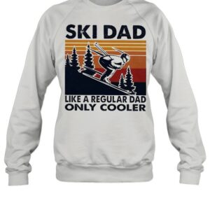 Ski dad like a regular dad only cooler vintage shirt 1 Ski dad like a regular dad only cooler vintage shirt 2