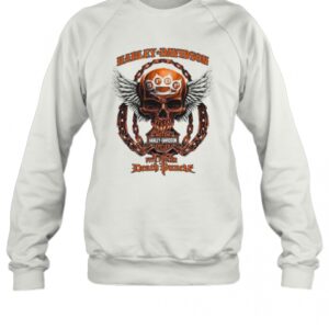 Skull Harley Davidson Motorcycles Five Finger Death Punch T-Shirt