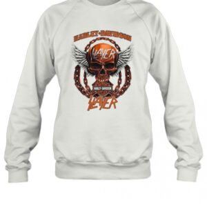 Skull Harley Davidson Motorcycles Zlayer T-Shirt