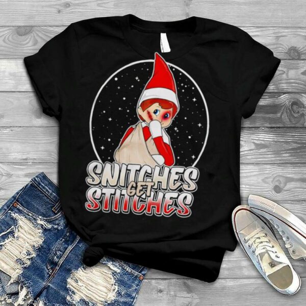 Snitches Get Stitches Christmas shirt