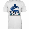 Snoopy And Friend Playing Vancouver Canucks T-Shirt
