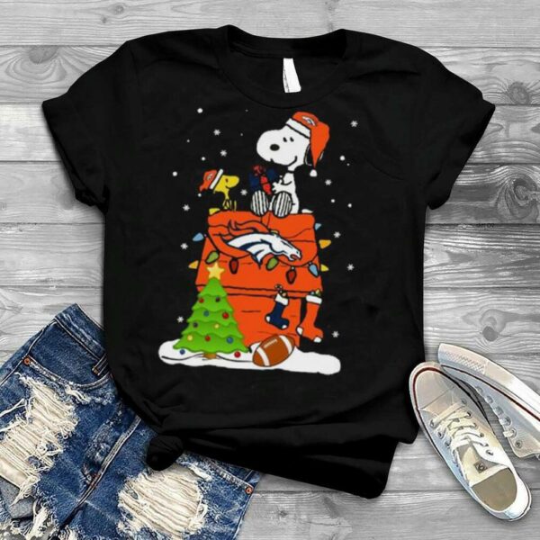 Snoopy Denver Broncos Christmas shirt