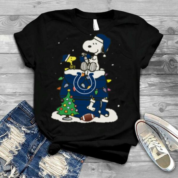 Snoopy Indianapolis Colts Christmas shirt