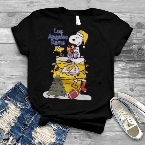 Snoopy Los Angeles Rams Christmas shirt