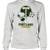Snoopy Playing Soccer Portland Timbers Shirt