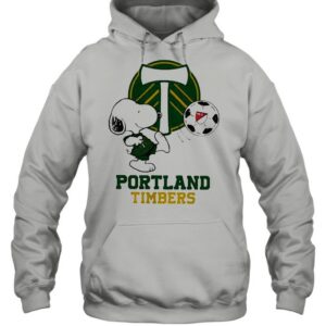 Snoopy Playing Soccer Portland Timbers Shirt 2 Snoopy Playing Soccer Portland Timbers Shirt 3