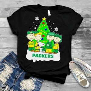 Snoopy The Peanuts Green Bay Packers Christmas 2022 shirt