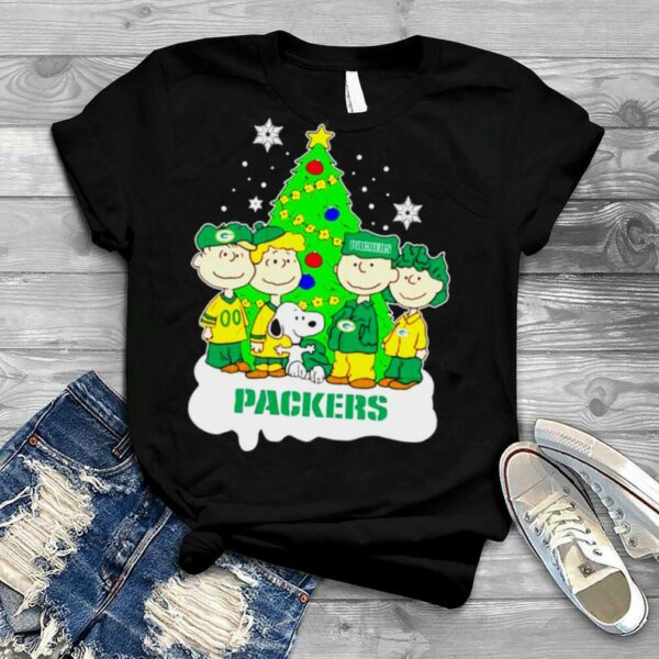 Snoopy The Peanuts Green Bay Packers Christmas 2022 shirt