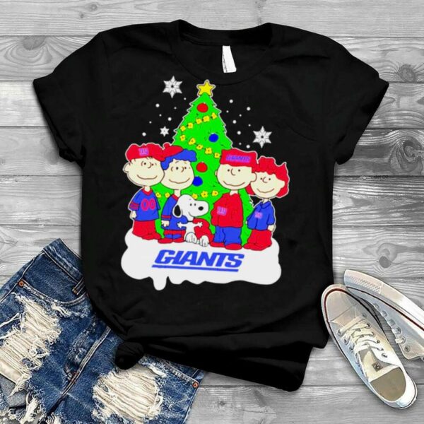 Snoopy The Peanuts New York Giants Christmas 2022 shirt