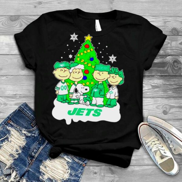 Snoopy The Peanuts New York Jets Christmas 2022 shirt