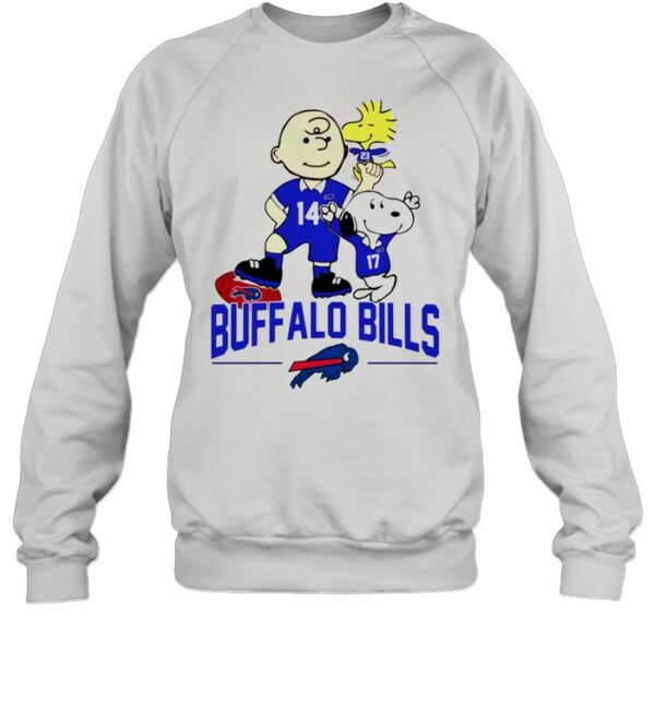 Snoopy and Charlie Brown Buffalo Bills shirt