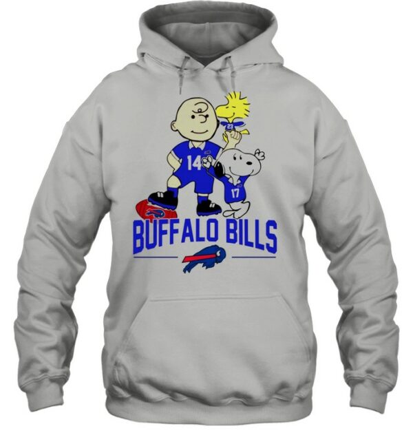 Snoopy and Charlie Brown Buffalo Bills shirt