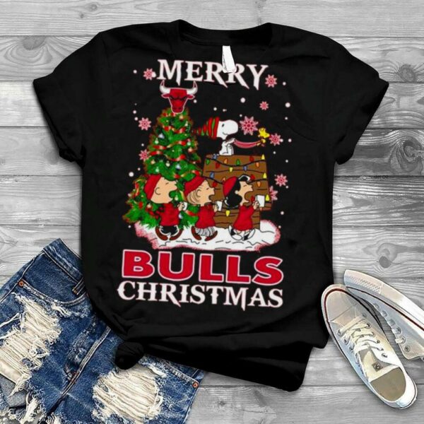 Snoopy and Friends Merry Carolina Hurricanes Christmas shirt