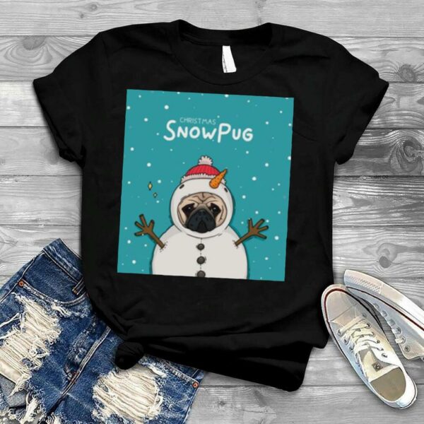 Snow Pug Funny Cosplay Christmas shirt