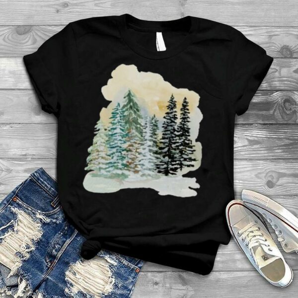 Snowy Christmas Fall shirt