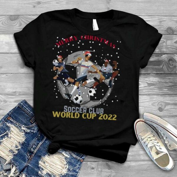 Soccer World Cup 2022 On Christmas Qatar shirt